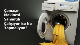 Çamaşır makınem sesli çalışıyor ?
